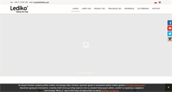 Desktop Screenshot of lediko.com