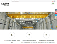 Tablet Screenshot of lediko.com